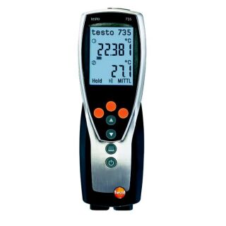 Testo 735-1    3-Kanal Temperatur-Messgerät