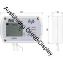 Delta Ohm HD35ED4r2TV Differenz-Druck -10hPa (mbar) bis +10hPa (mbar) intern