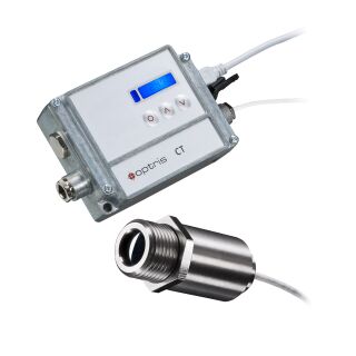 Optris CT4ML Hochgeschwindigkeits-Pyrometer SF-Optik 8m Messkopfkabel