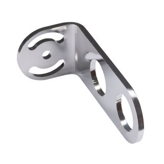 Optris Montagewinkel justierbar in einer Achse für gleichzeitige Montage von CT-Messkopf und Visierhilfe mit Loch für Stativbefestigung