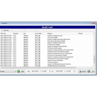 HD35AP CFR21 Software für das HD35 Datenlogger System